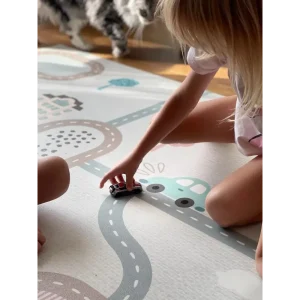 Alfombra Vinilica 120x160 Mod. CITY - SUEÑOS DE CIGUEÑA